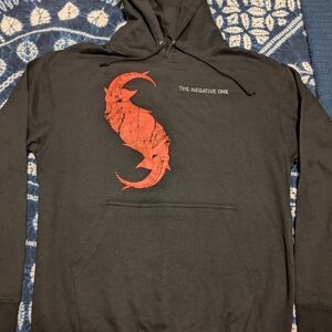 Slipknot The Negative One Black Hoodie with Red Graphics Authentic